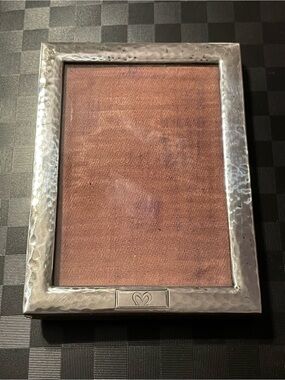 Vintage Watrous Personalized Heart Mini Sterling Silver Frame 20 #8234